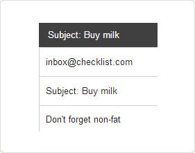 Reduce Mailbox fatigue with Mail to Checklist