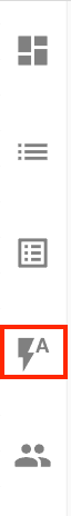 Template Automation Menu