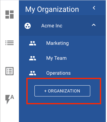 Add an organization