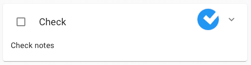 Task Check Type