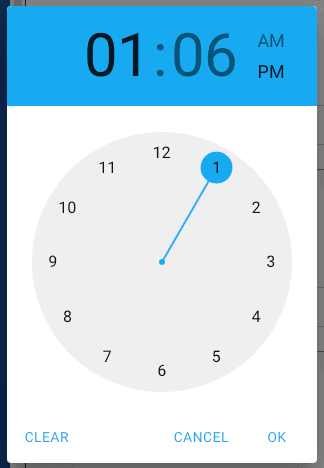 Task Time Picker