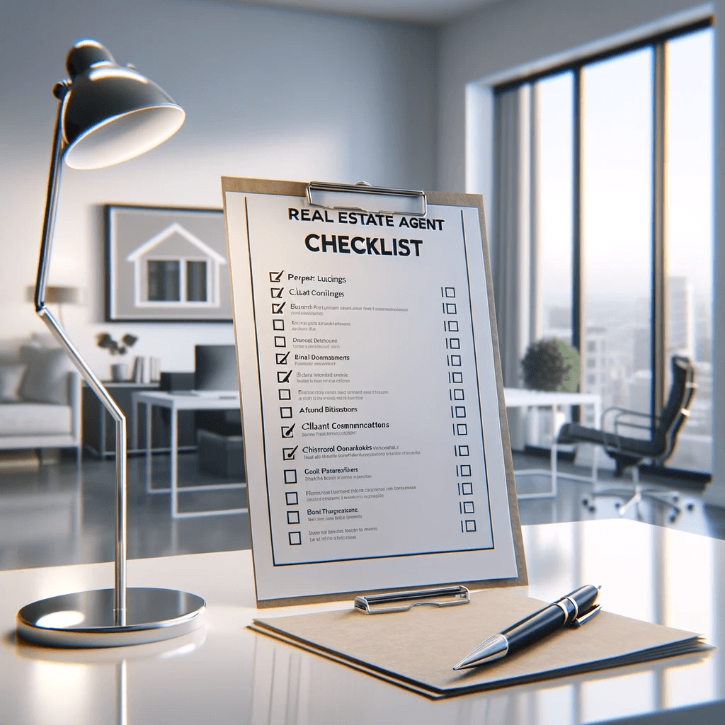 Real Estate Agent Checklist