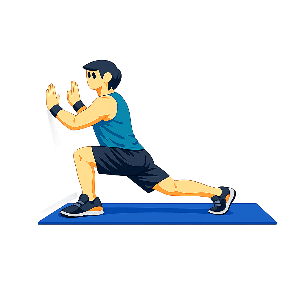 Calf Wall Stretch