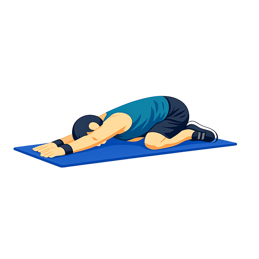 Child's Pose Reach