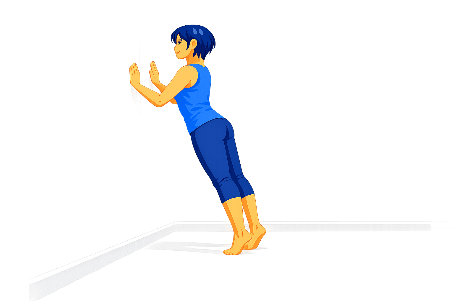 Wall Calf Raise