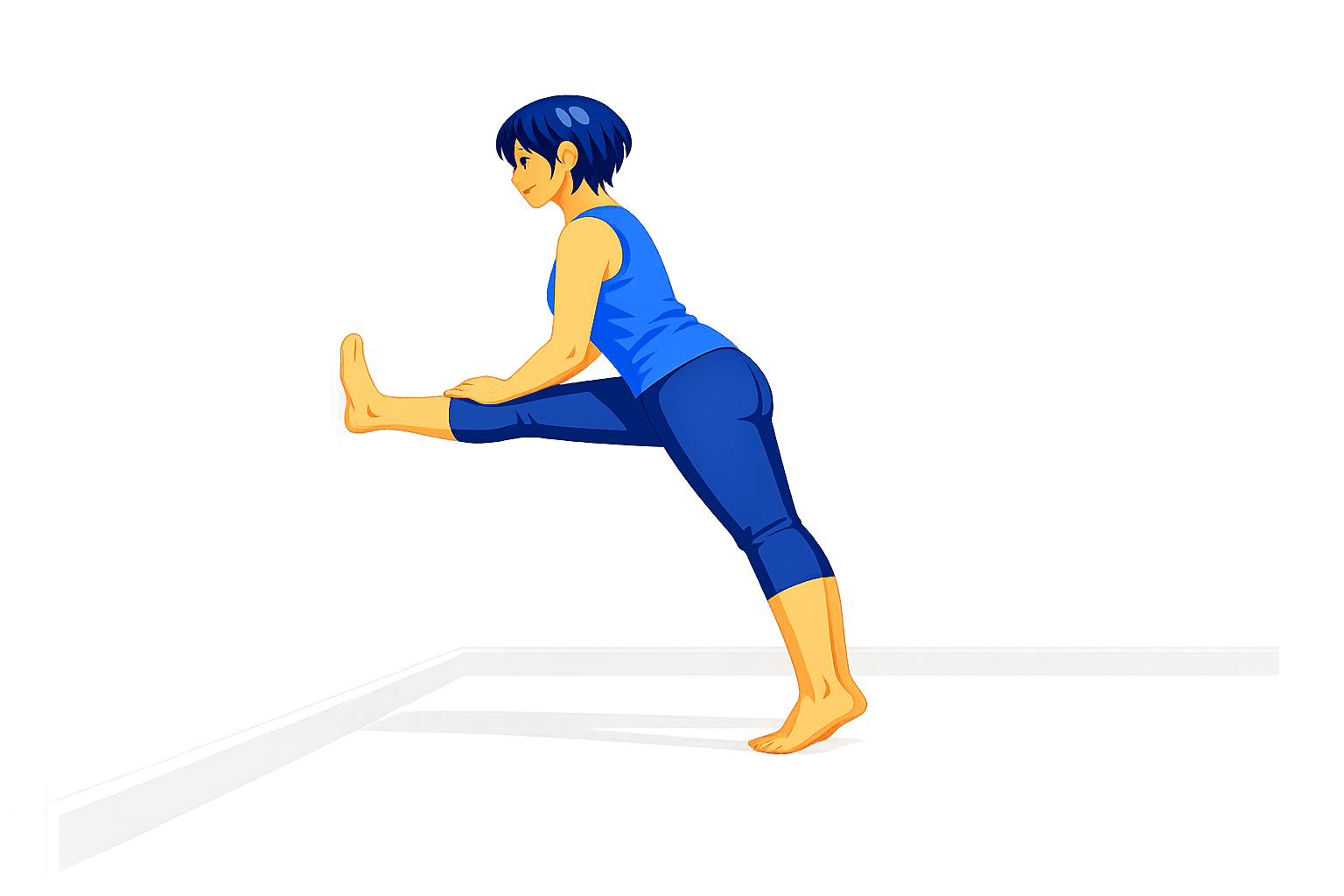 Wall Hamstring Stretch