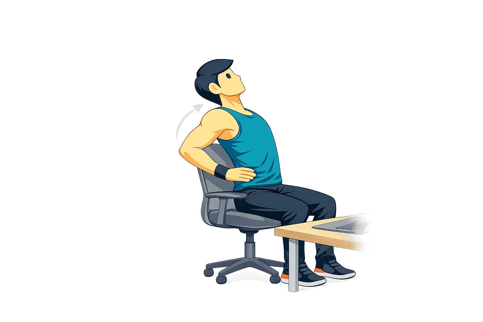 Desk Shoulder Rolls