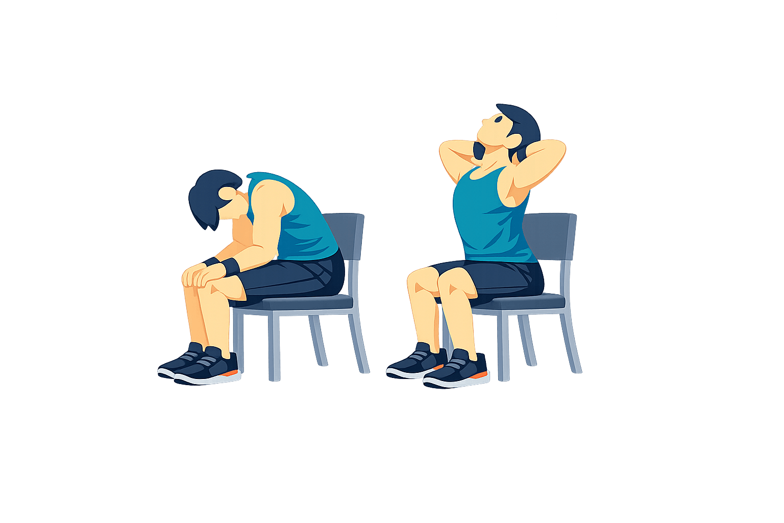 Thoracic Extension on Chair