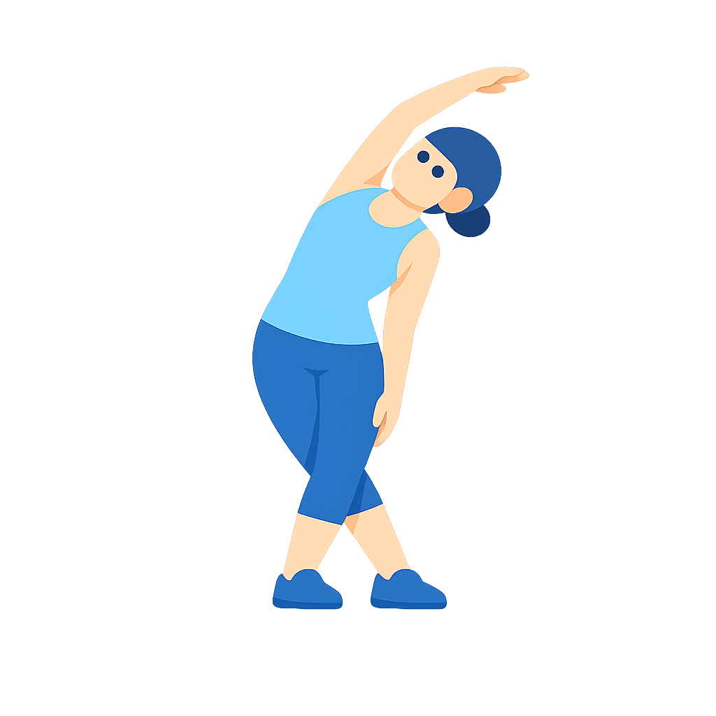 Cross Leg Side Bend