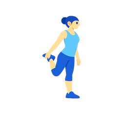 Standing quad stretch