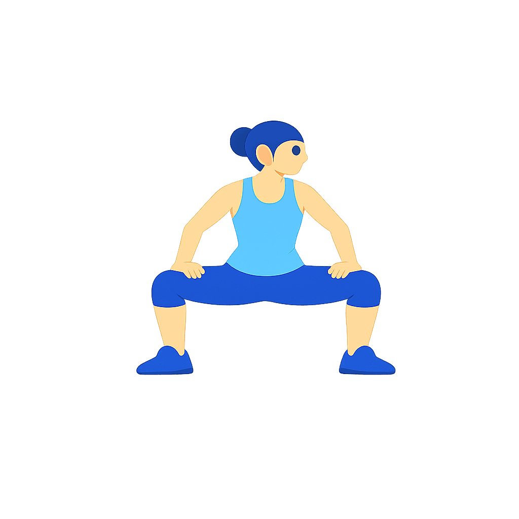Wide Squat Hold
