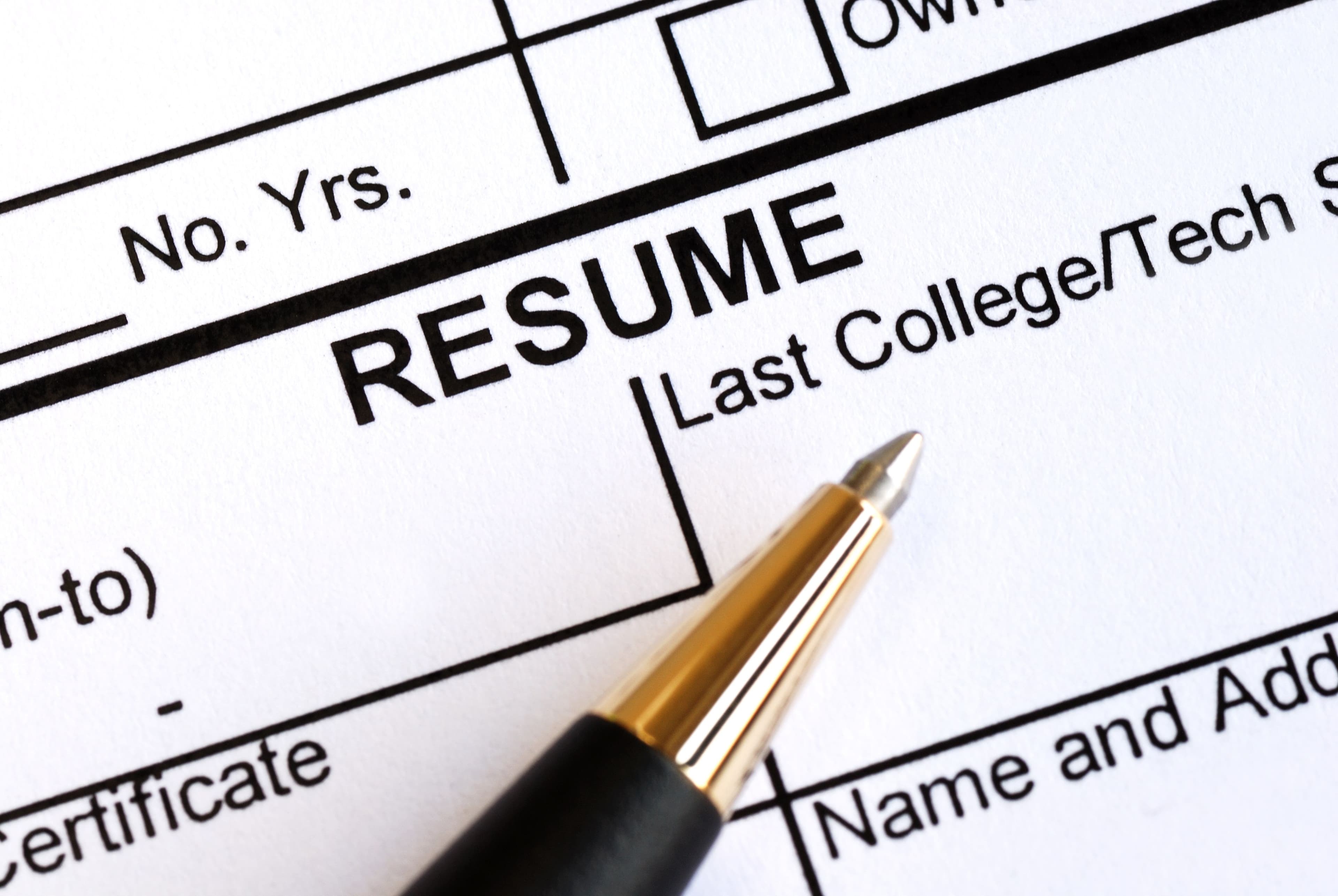 Resume Checklist