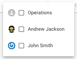 Task Assign Dialog