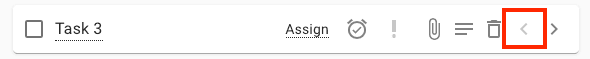 Unsubtask Menu