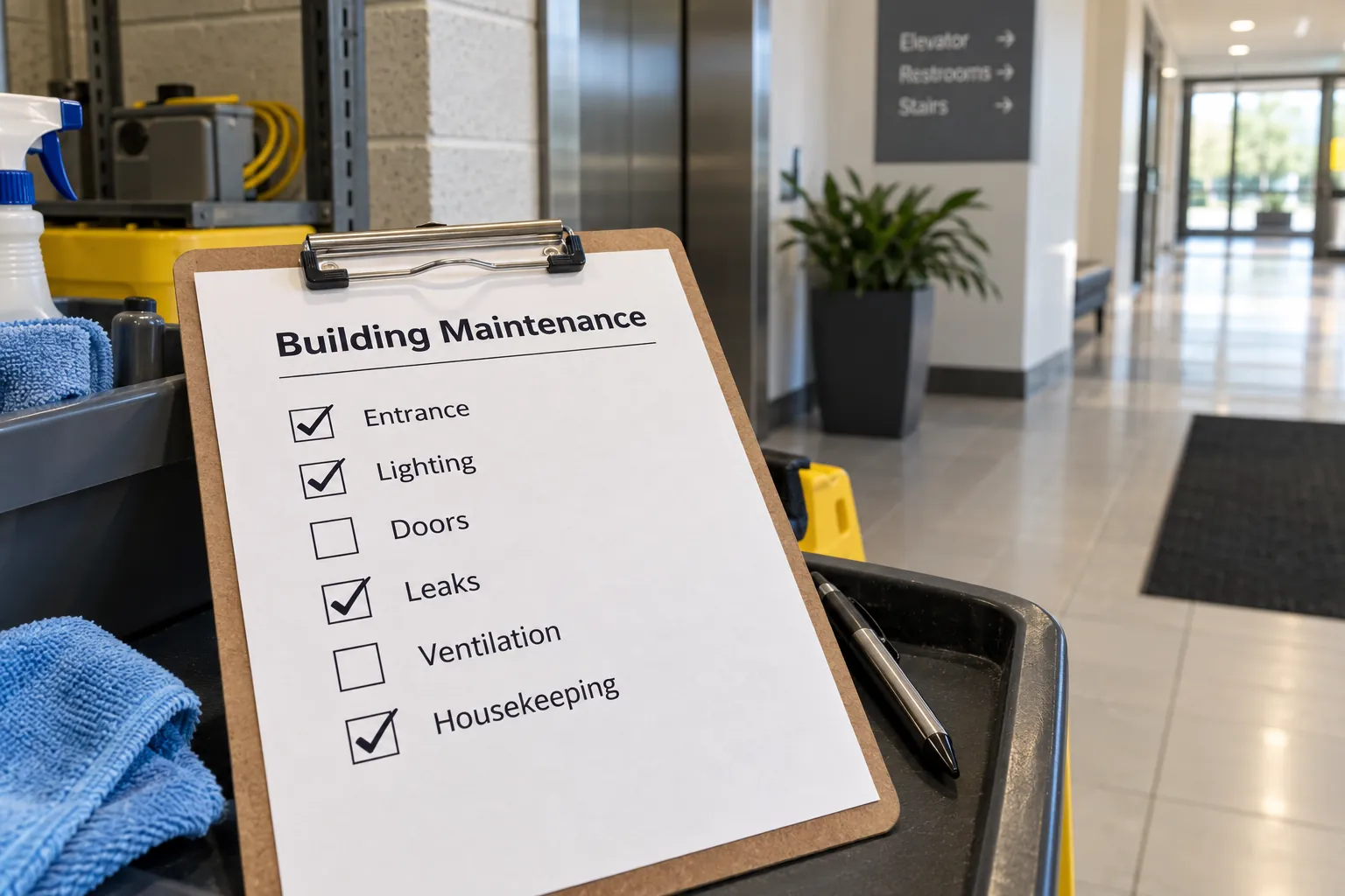 Building Maintenance Checklist
