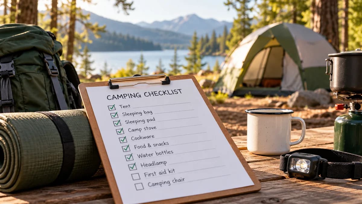 Camping Checklist