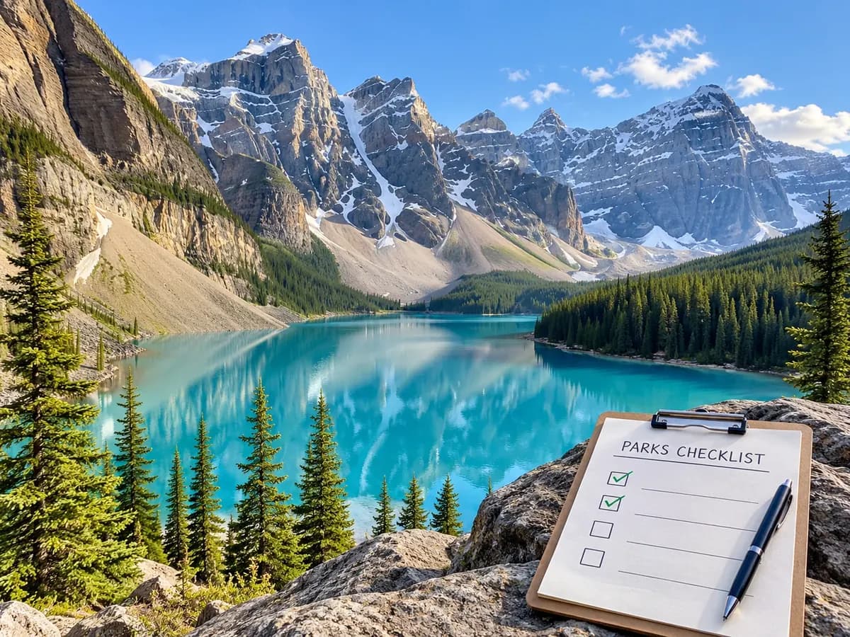 Canadian National Parks Checklist