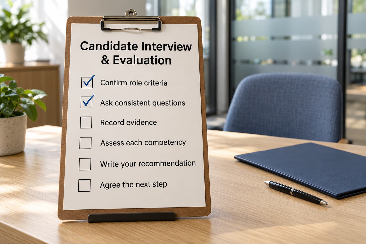 Candidate Interview & Evaluation
