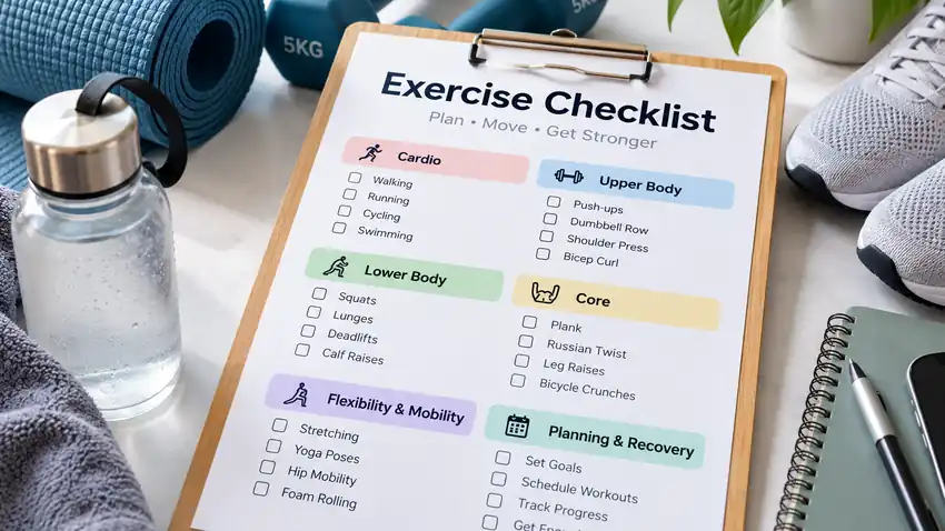 Exercise Checklist