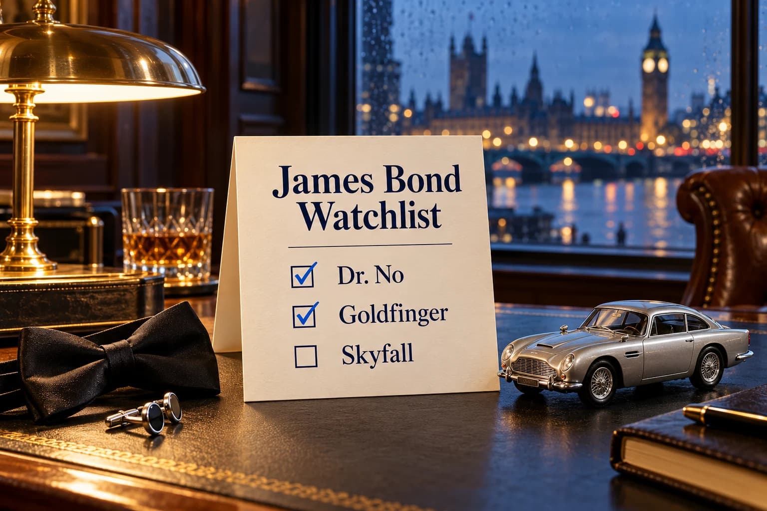 James Bond Movies in Order