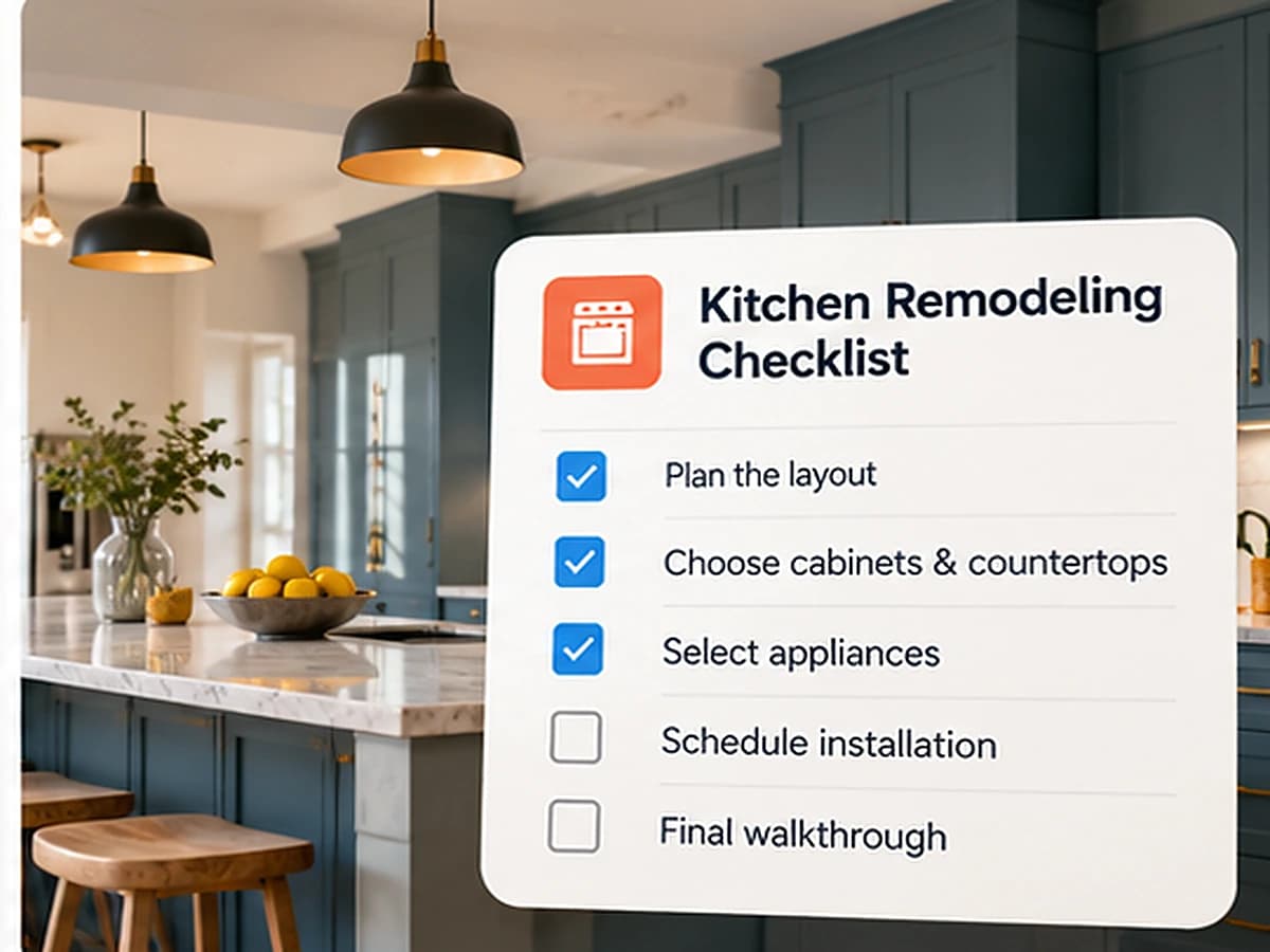 Kitchen Remodeling Checklist