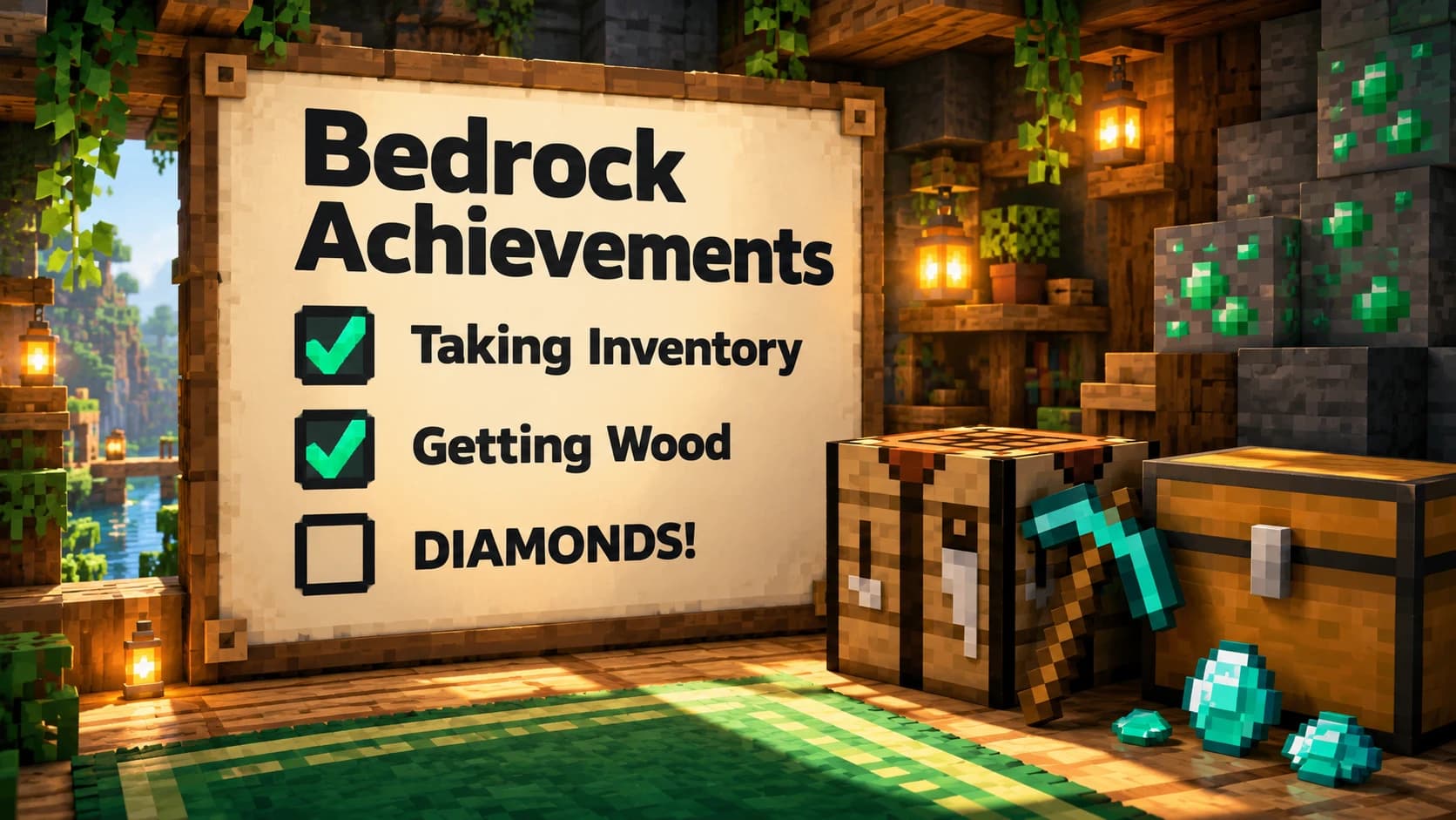 Minecraft Bedrock Achievements