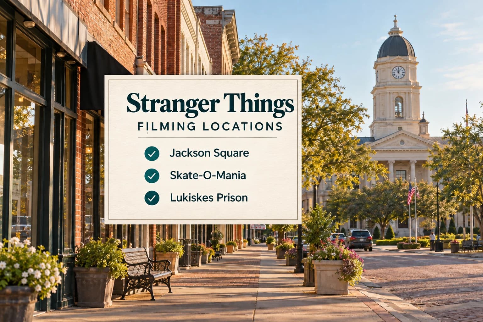 Stranger Things Filming Locations