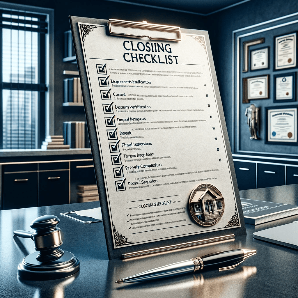 Real Estate Closing Checklist |Free|App|PDF|Printable