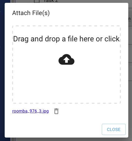 Task Attach Dialog